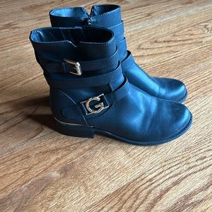 Blanch flat ankle boots worn twice
